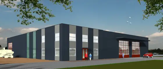 Nieuwbouw bedrijfspand — afbeelding 3