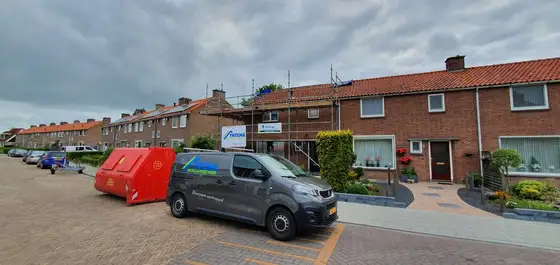 Dak renovatie en uitbouw woning Makkum — afbeelding 1