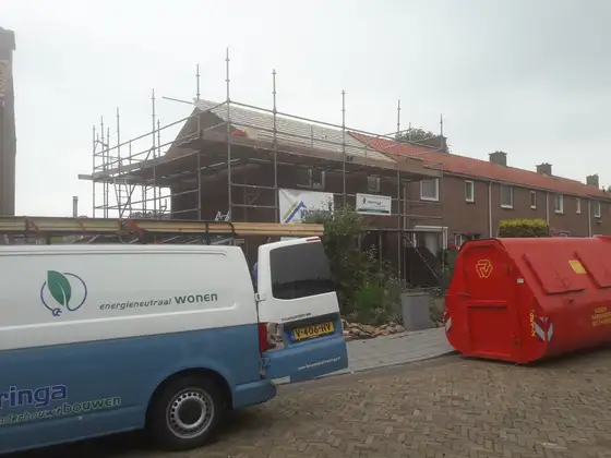Dak renovatie en uitbouw woning Makkum — afbeelding 2