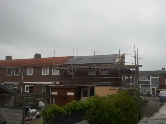 Dak renovatie en uitbouw woning Makkum — afbeelding 3