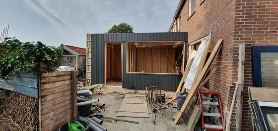 Dak renovatie en uitbouw woning Makkum — afbeelding 8