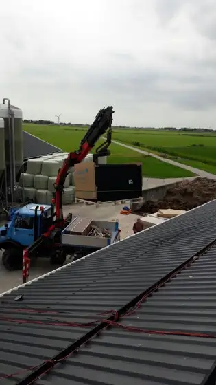 Dakrenovatie jongveestal Waaxens — afbeelding 4