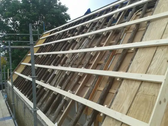Dakrenovatie woning Witmarsum — afbeelding 1