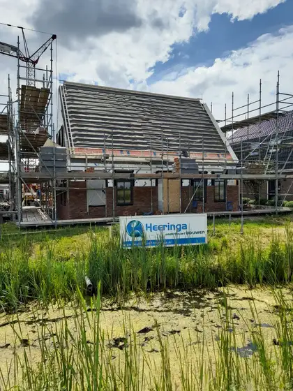 Energie neutrale nieuwbouw woning met aardwarmtepomp in Oudega — afbeelding 9