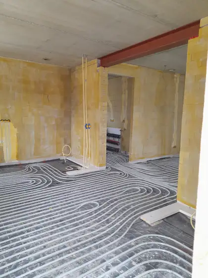 Energie neutrale nieuwbouw woning met aardwarmtepomp in Oudega — afbeelding 13