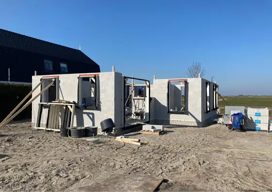 Energie neutrale nieuwbouw woning met aardwarmtepomp in Oudega — afbeelding 19
