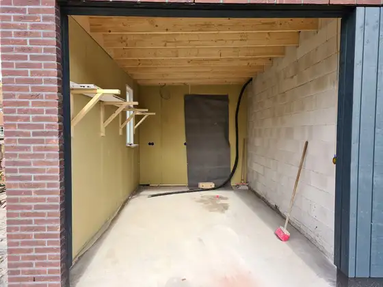 Energie neutrale nieuwbouw woning met zonneboiler en pelletketel in Witmarsum — afbeelding 7