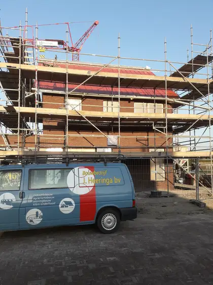 Energie neutrale nieuwbouw woning met zonneboiler en pelletketel in Witmarsum — afbeelding 8