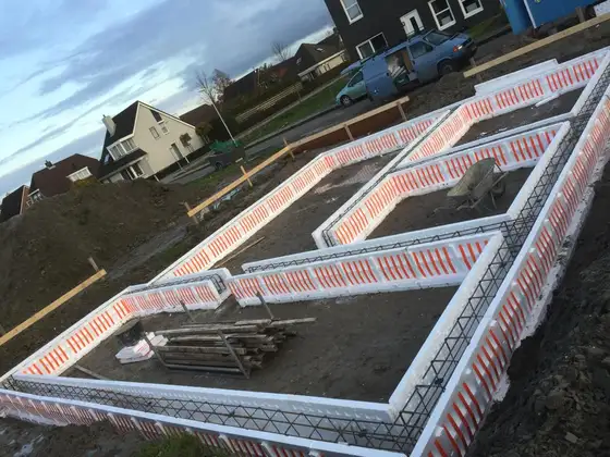 Energie neutrale nieuwbouw woning met zonneboiler en pelletketel in Witmarsum — afbeelding 19