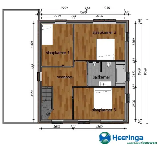 Energie neutrale nieuwbouw woning met zonneboiler en pelletketel in Witmarsum — afbeelding 26
