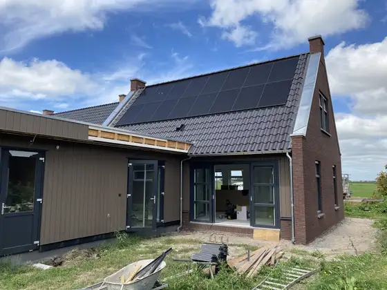 Energie neutrale woning met lucht/water warmtepomp in Oudega — afbeelding 4