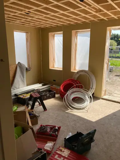 Energie neutrale woning met lucht/water warmtepomp in Oudega — afbeelding 14