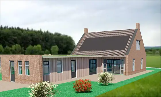 Energie neutrale woning met lucht/water warmtepomp in Oudega — afbeelding 28