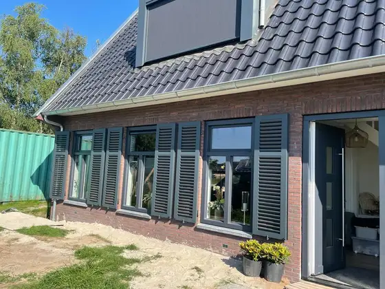 Energie neutrale nieuwbouw woning met lucht/waterwarmtepomp in Warns — afbeelding 1