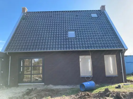 Energie neutrale nieuwbouw woning met lucht/waterwarmtepomp in Warns — afbeelding 8
