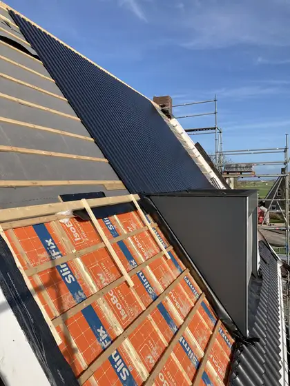 Energie neutrale nieuwbouw woning met lucht/waterwarmtepomp in Warns — afbeelding 12