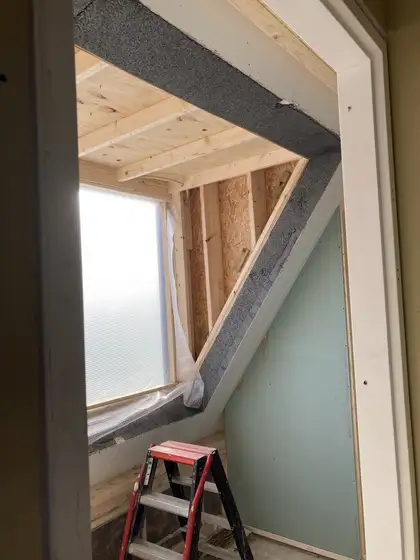 Energie neutrale nieuwbouw woning met lucht/waterwarmtepomp in Warns — afbeelding 13