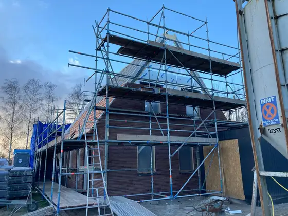 Energie neutrale nieuwbouw woning met lucht/waterwarmtepomp in Warns — afbeelding 16