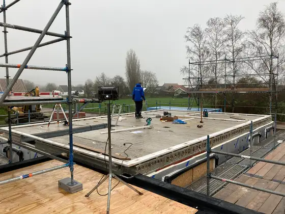 Energie neutrale nieuwbouw woning met lucht/waterwarmtepomp in Warns — afbeelding 24