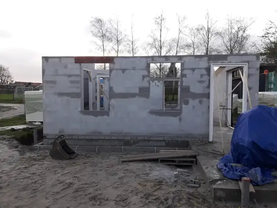 Energie neutrale nieuwbouw woning met lucht/waterwarmtepomp in Warns — afbeelding 25