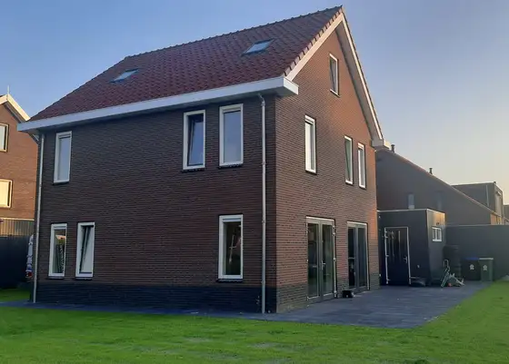 Energie neutrale nieuwbouw woning met warmtepomp in Witmarsum — afbeelding 1