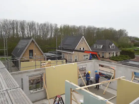 Energie neutrale nieuwbouw woning met aardwarmtepomp in Witmarsum — afbeelding 10