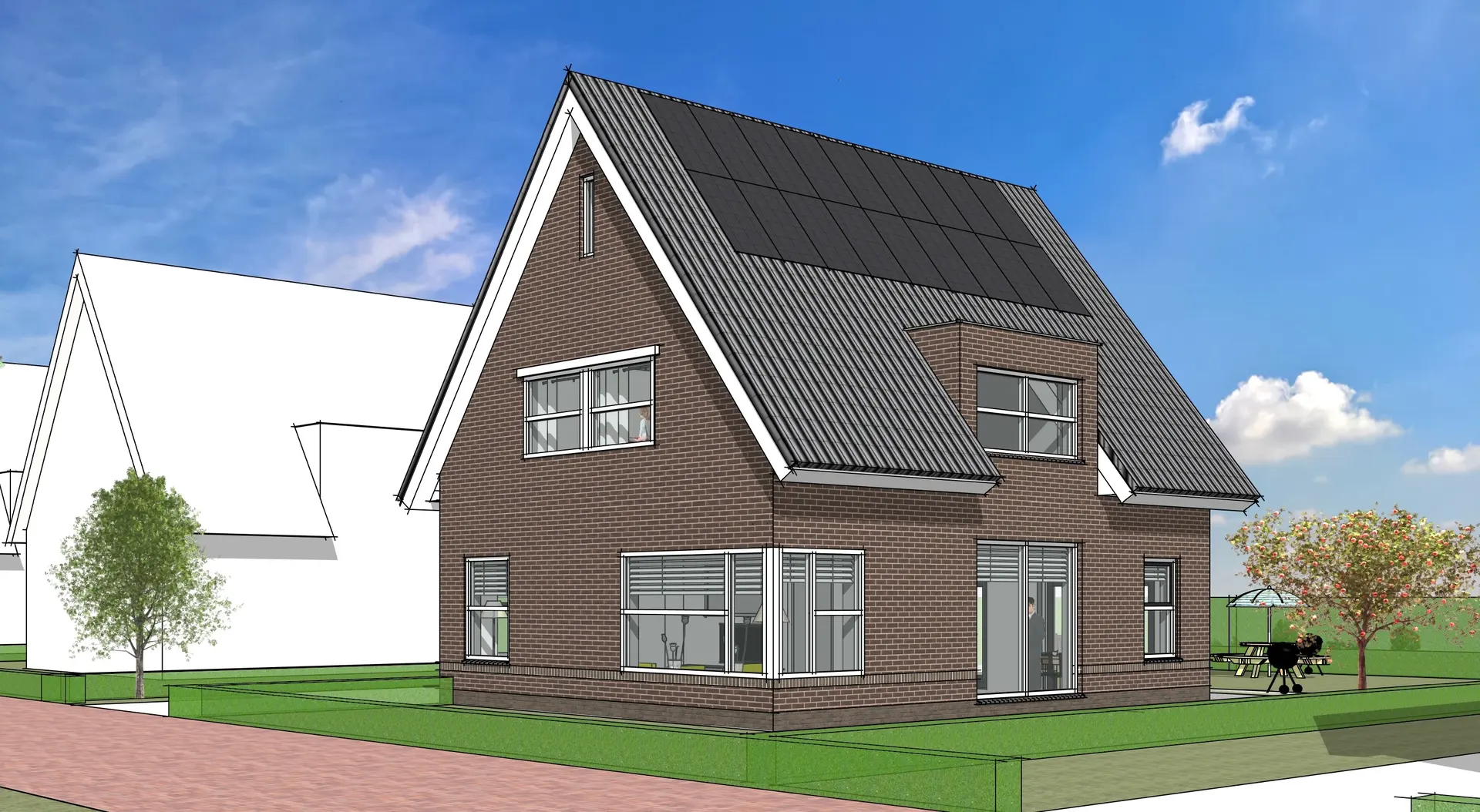 VERKOCHT: Energie zuinige vrijstaande woningen in Arum