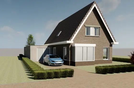 Energie neutrale levensloopbestendige nieuwbouw woning met aardwarmtepomp in — afbeelding 18