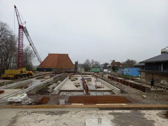 Nieuwbouw Geitenstal in Mirns — afbeelding 15