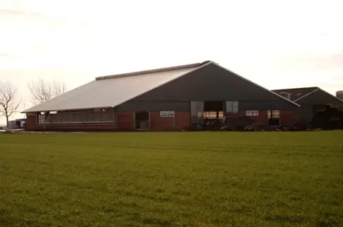 Nieuwbouw ligboxenstal It Heidenskip