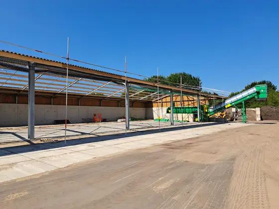Nieuwbouw compost loods in Sneek — afbeelding 3