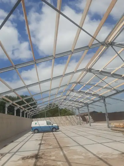 Nieuwbouw compost loods in Sneek — afbeelding 5