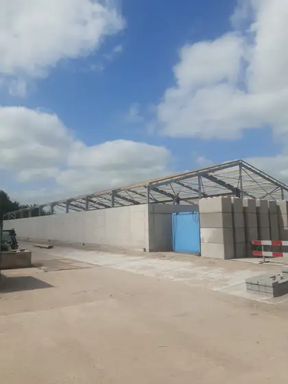 Nieuwbouw compost loods in Sneek — afbeelding 6