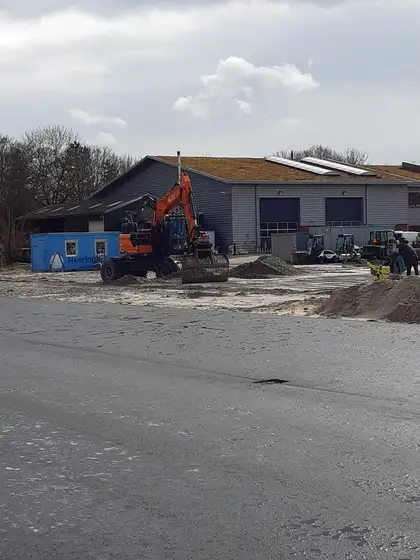 Nieuwbouw compost loods in Sneek — afbeelding 16