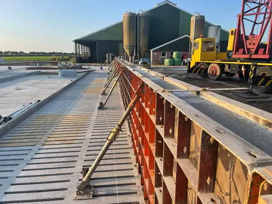 Nieuwbouw rundveestal in Haskerhorne — afbeelding 11