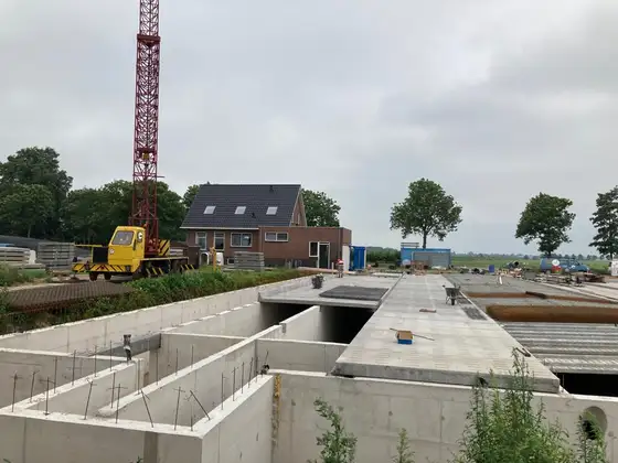 Nieuwbouw rundveestal in Haskerhorne — afbeelding 12