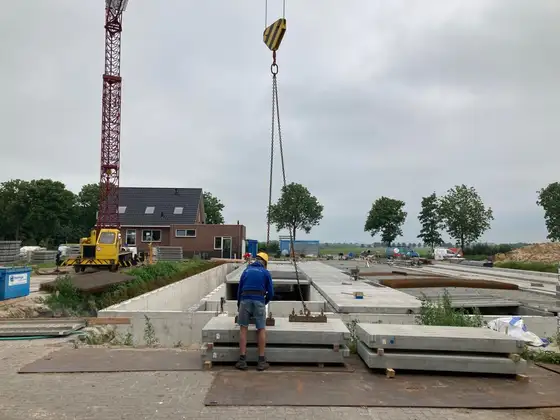 Nieuwbouw rundveestal in Haskerhorne — afbeelding 13