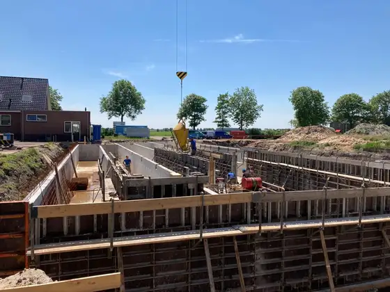 Nieuwbouw rundveestal in Haskerhorne — afbeelding 16