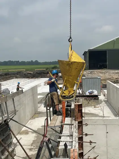 Nieuwbouw rundveestal in Haskerhorne — afbeelding 17