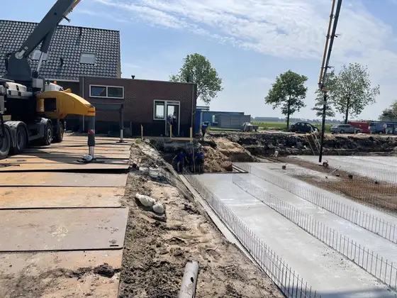 Nieuwbouw rundveestal in Haskerhorne — afbeelding 19