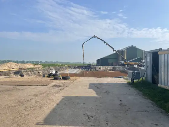 Nieuwbouw rundveestal in Haskerhorne — afbeelding 21