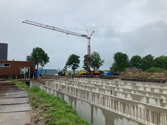 Nieuwbouw rundveestal in Haskerhorne — afbeelding 28