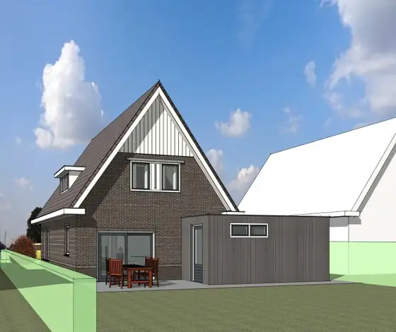 Nieuwbouw twee energie neutrale woningen de Tille Arum — afbeelding 19