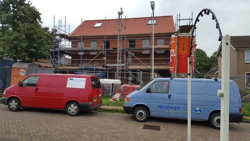 Nieuwbouw twee-onder-één-kap woning Koudum
