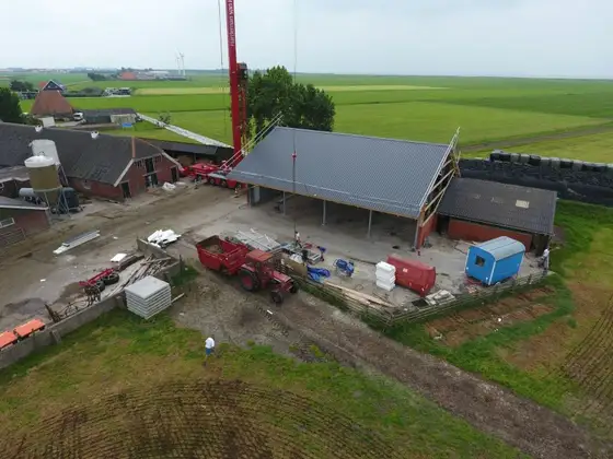 Nieuwbouw werktuigenberging Workum — afbeelding 1