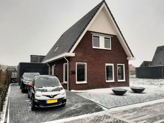 Energie neutrale nieuwbouw woning met pelletketel in Arum — afbeelding 2