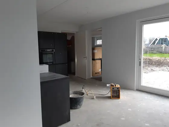 Energie neutrale nieuwbouw woning met pelletketel in Arum — afbeelding 4
