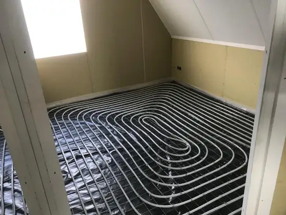 Energie neutrale nieuwbouw woning met pelletketel in Arum — afbeelding 7