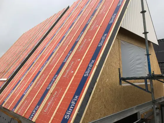 Energie neutrale nieuwbouw woning met pelletketel in Arum — afbeelding 8