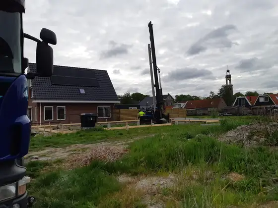 Energie neutrale nieuwbouw woning met pelletketel in Arum — afbeelding 22